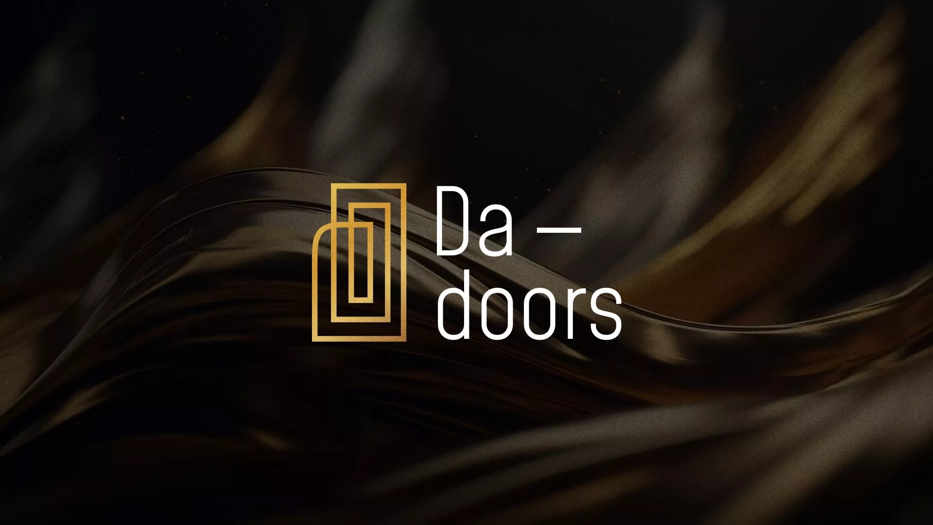 Разработка логотипа для компании «DA-DOORS» в Бикине